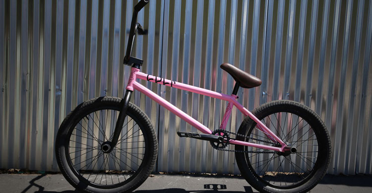 pink bmx