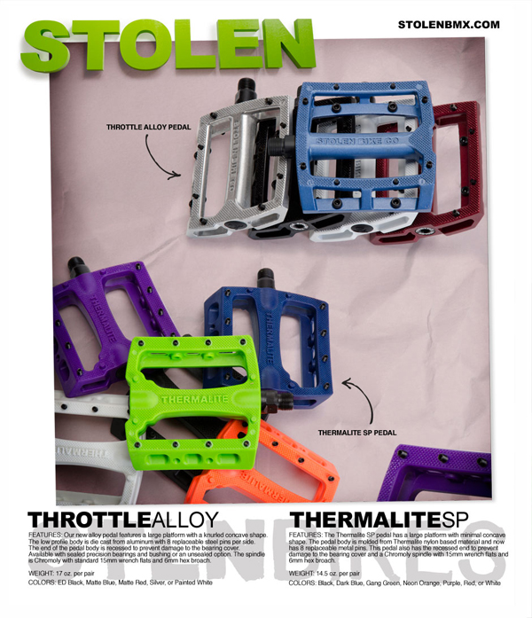 stolen throttle pedals