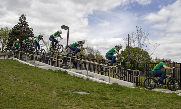 Glenn Salyers double peg gap to double peg.