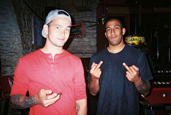 Ben Hucke and Jared Washington BMX