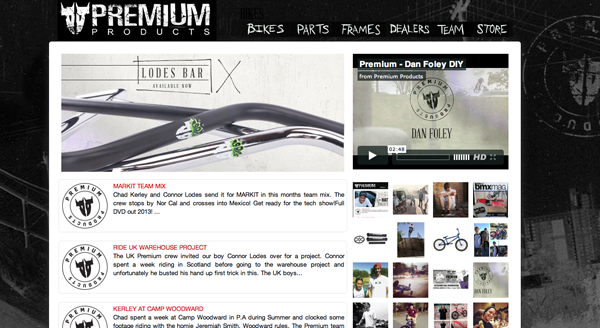 premium bmx website