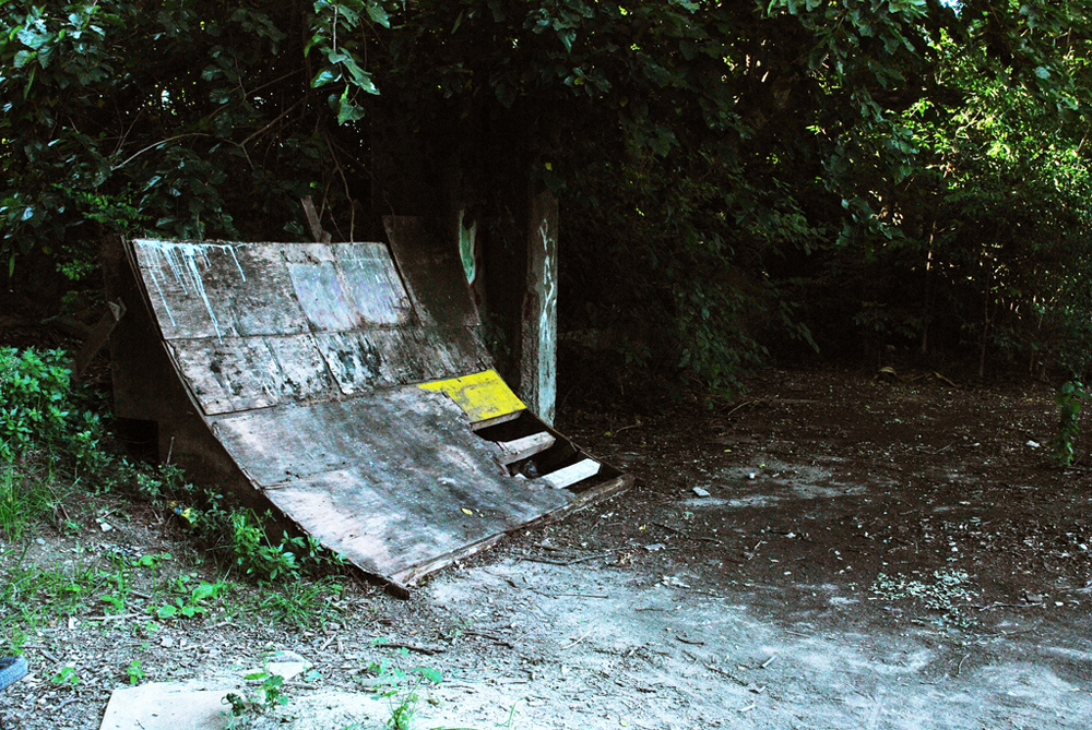 DIY quarterpipe's rests