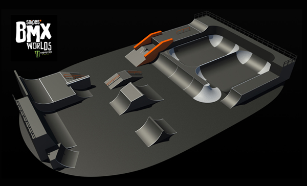 BMX Worlds 2013 Park Course