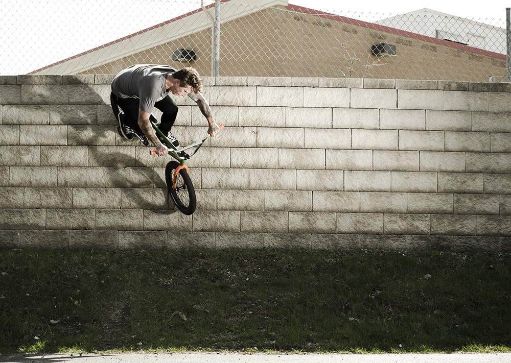 BMX Ruben Wall Ride