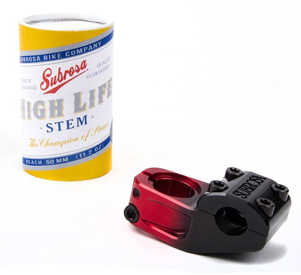 thumbnail image 2 of Subrosa High Life Upload Stem – Blue/Black Fade – 1-1/8" Threadless – BMX – Fit Shadow Primo 2 of 4