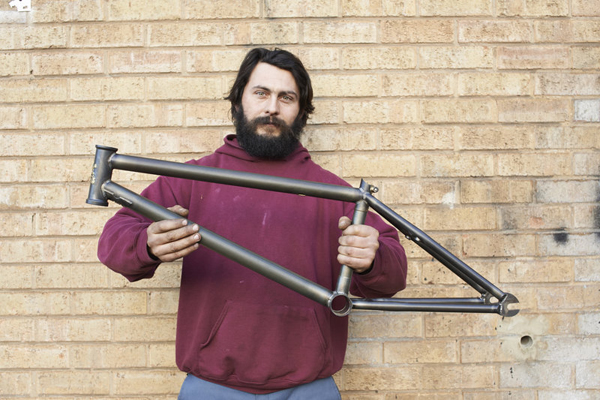 Red Bull Bike, Ted James BMX frame builder