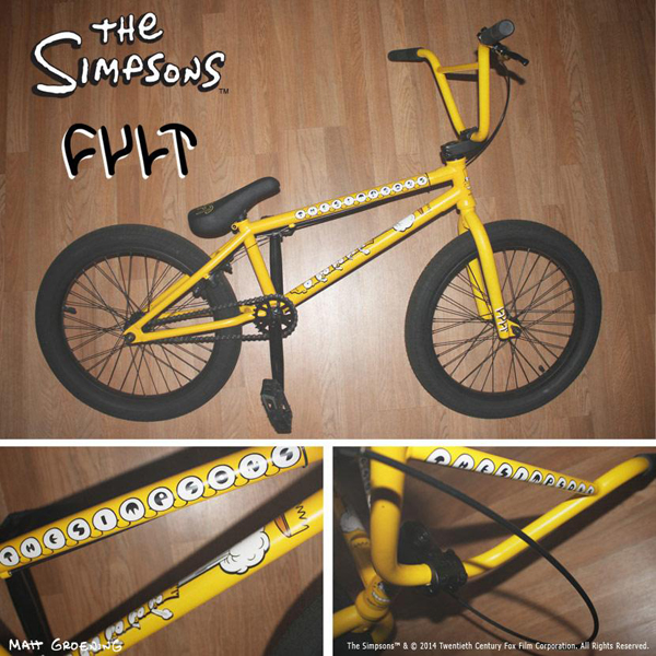 Product Cult X The Simpsons Bart Bike Out Now