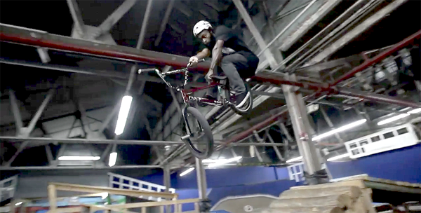 Timmy Theus BMX video