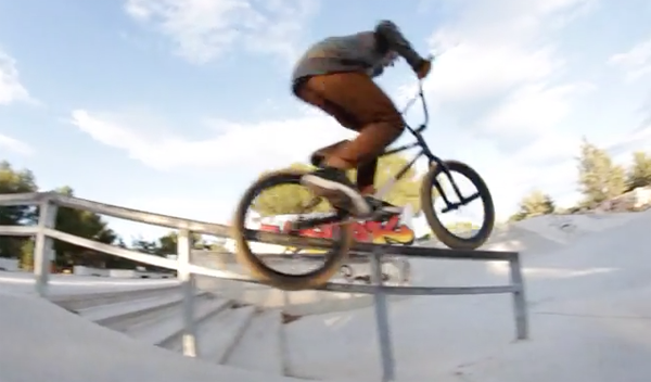 Tom Deville BMX video