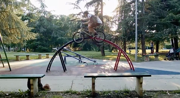 Erik Elstran BMX video