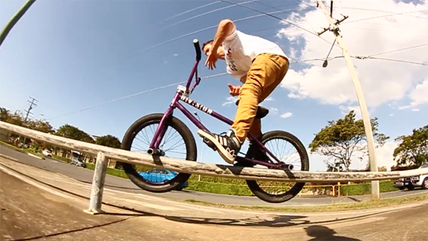 Anton Ayres BMX video