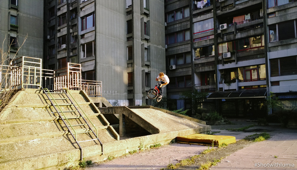 Grand Belgrade Hotel Erik Elstran and Luc Legrand BMX