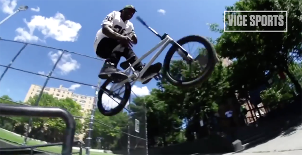 Nigel Sylvester Vice Sports BMX video