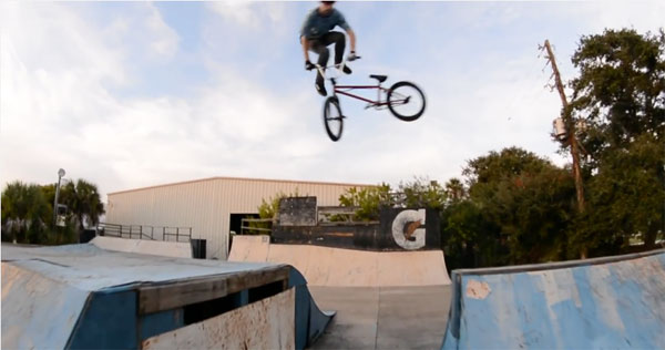 David Lieb 2015 BMX video