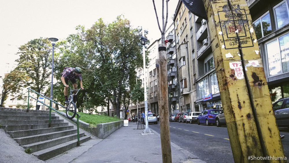 Grand Belgrade Hotel Erik Elstran and Luc Legrand BMX