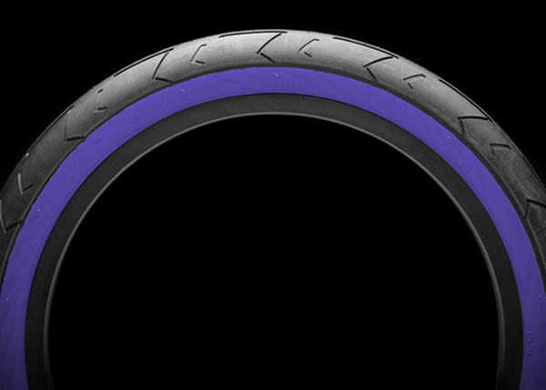 purple bmx tires