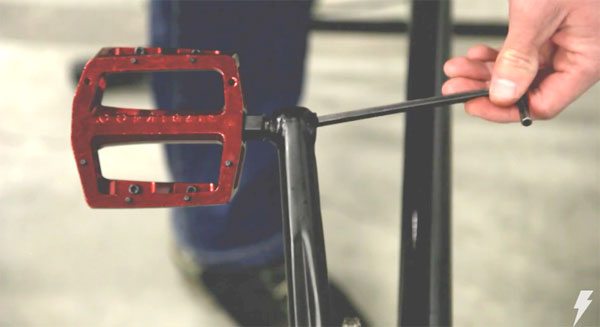 How To Install BMX pedals