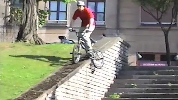 Bruce Crisman Salvation BMX video 2002 BMX street
