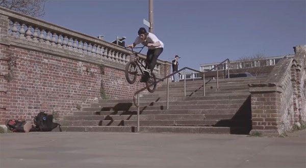 Angus Gough BMX video Custom Riders