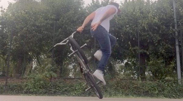 James White BMX video