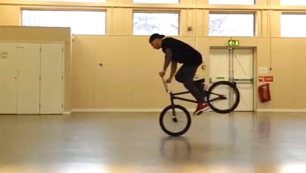 Keelan Phillips Nose Manual BMX video