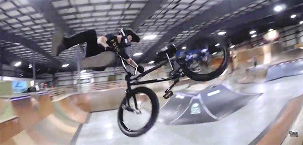 Scotty Cranmer Rye Airfield BMX video skatepark Recon Tour