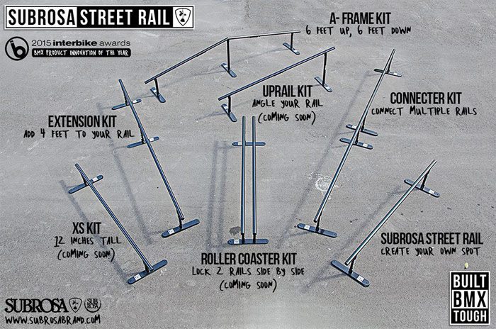 subrosa street rail xs kit