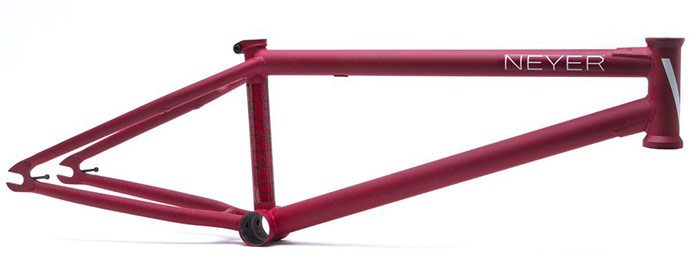 verde-bmx-neyer-pro-bmx-frame-burgundy