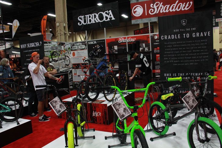 Interbike 2016 The Shadow Conspiracy Subrosa Brand BMX