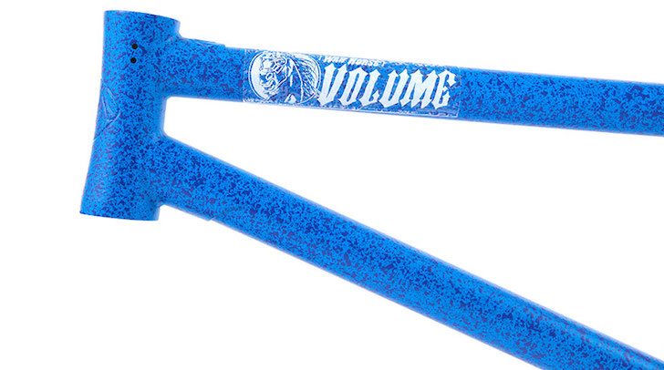 volume-bikes-war-horse-thunder-blue-bmx-frame-front