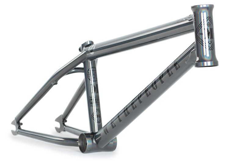 wethepeople-bmx-message-frame-holomatic-spectral-silver-front-angle
