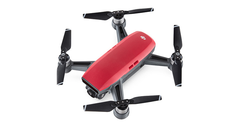 DJI Spark Drone Red