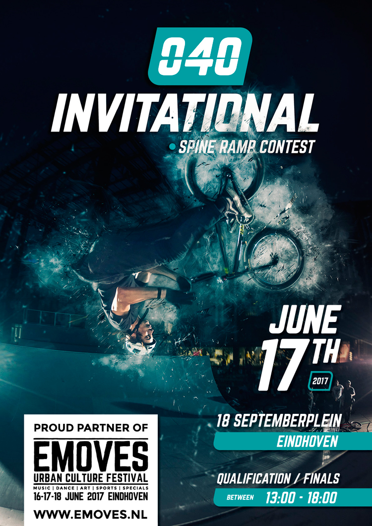 040 BMX Invitational Spine Ramp Contest