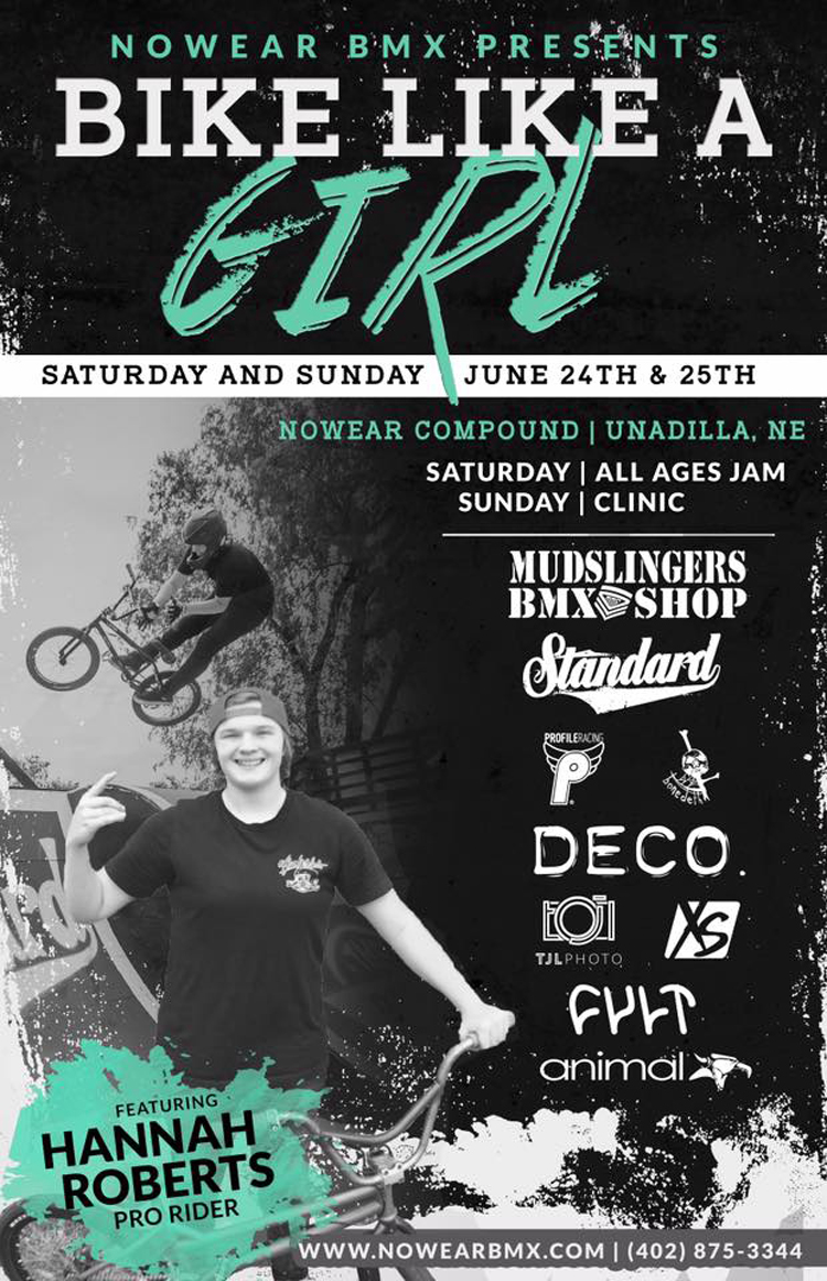 Nowear Bike Like A Girl BMX Jam 2017