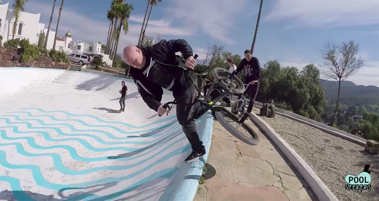 Rick Thorne Pool Seekers BMX video