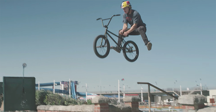 Murray Loubser Cape Town South Africa BMX video Fox BMX