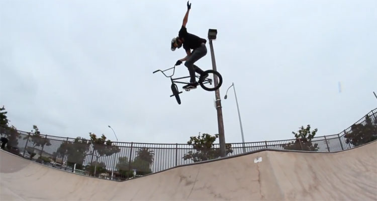 Parker Heath and Jamie Cooper-Ellis In San Diego BMX video