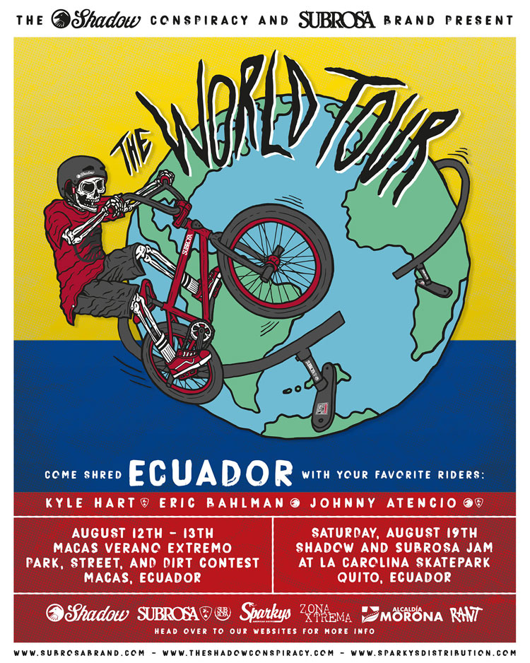 The Shadow Conspiracy and Subrosa World Tour Ecuador