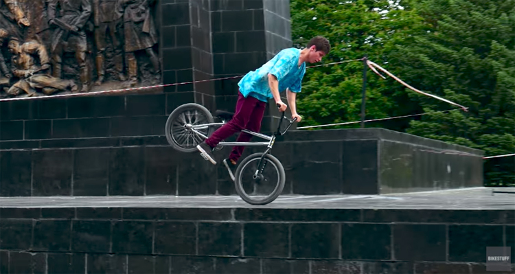 Bikestuff Andriy Podoba BMX video