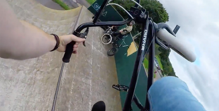 Brad McNicol Dean Cueson GoPro BMX POV video