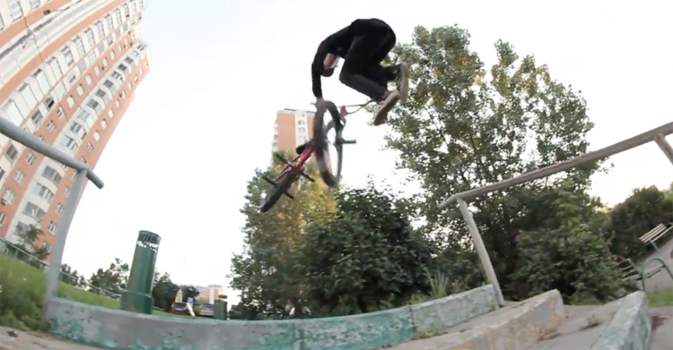 Mayday Sasha Aksenov BMX Video