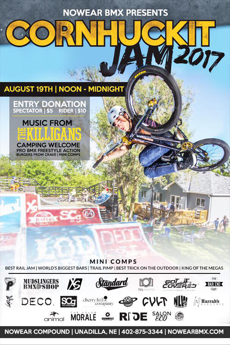 Nowear BMX 2017 Cornhuckit Jam Flyer