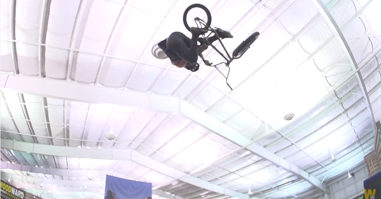 Woodward West Coco Zurita Hangar Vert Ramp BMX video