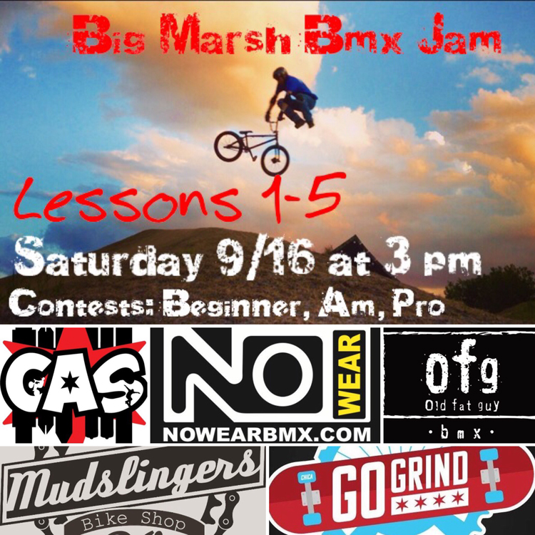 Big Marsh BMX Jam Flyer