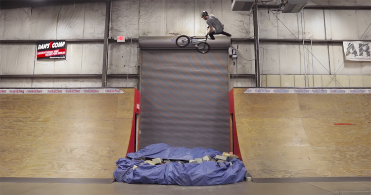 Colton Walker Destroys Kitchen Skatepark BMX video