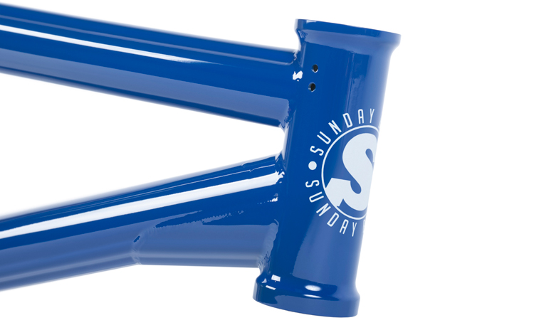 Sunday Bikes Soundwave V2 Blue BMX Frame