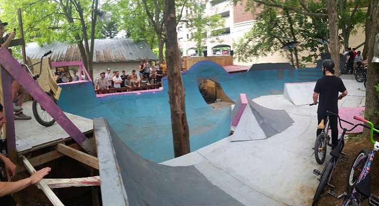 Todd Nichols Benefit Jam BMX Location