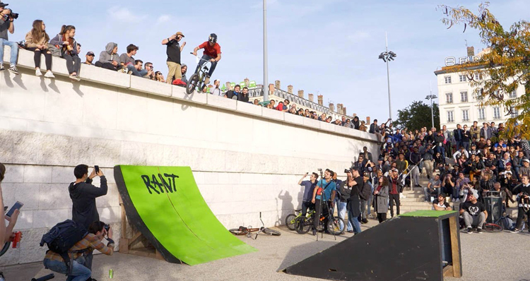 BMX Street Station 2017 BMX contest Lyon France