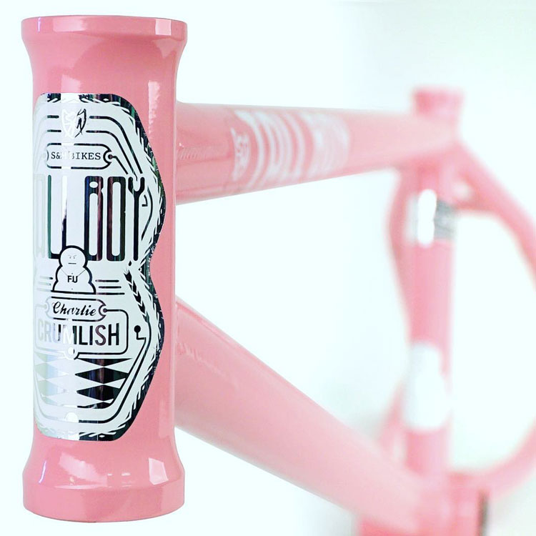 S&M Bikes Wild Hog Pink Tall Boy Frame