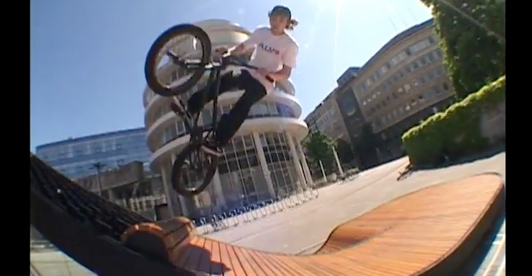 Alive Industry Kenzo De Witte BMX Video